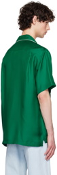 Dolce&Gabbana Green DG Embroidery Shirt