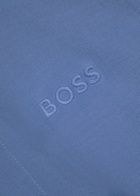 Boss Chris Logo-embroidered Woven Pyjama set Blue