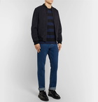 A.P.C. - Archie Striped Cotton-Jersey T-Shirt - Navy