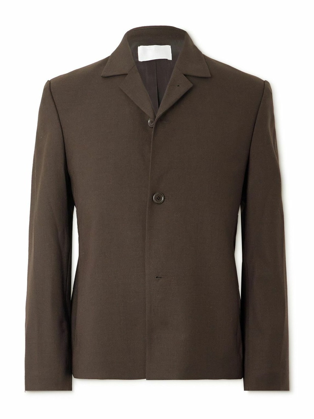 Photo: Amomento - Wool-Blend Jacket - Brown