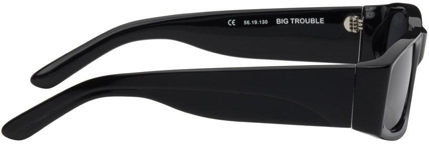 BONNIE CLYDE Black Big Trouble Sunglasses Bonnie Clyde