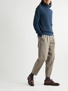 Altea - Cashmere, Mohair and Wool-Blend Rollneck Sweater - Blue
