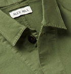 Alex Mill - Slim-Fit Stretch-Cotton Twill Shirt Jacket - Green