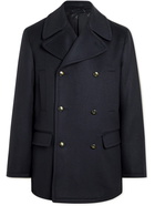 Kingsman - Wool-Blend Peacoat - Blue