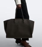 The Row Marlo 17 leather tote bag