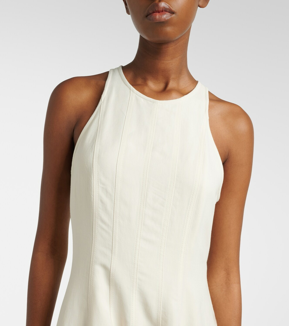 Brunello Cucinelli Cotton and silk maxi dress