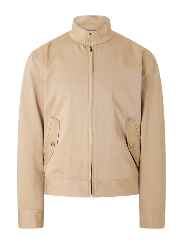 Photo: Gabriela Hearst - Cotton-Twill Harrington Jacket - Neutrals