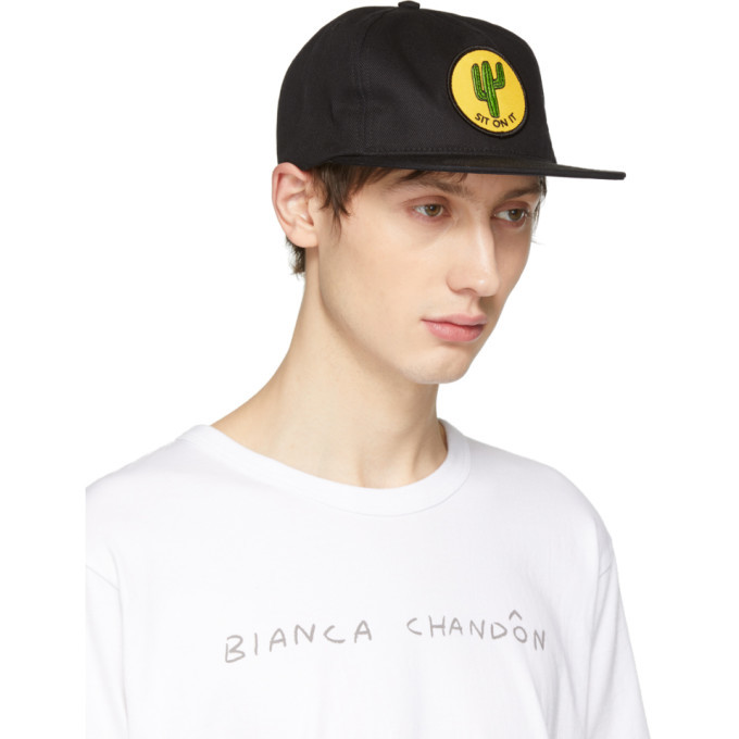 Bianca Chandon Black Sit on It Cap Bianca Chandon