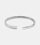 Bucherer Fine Jewellery Inner Fire 18kt white gold bangle with diamonds
