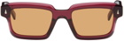 RETROSUPERFUTURE Burgundy Giardino Sunglasses