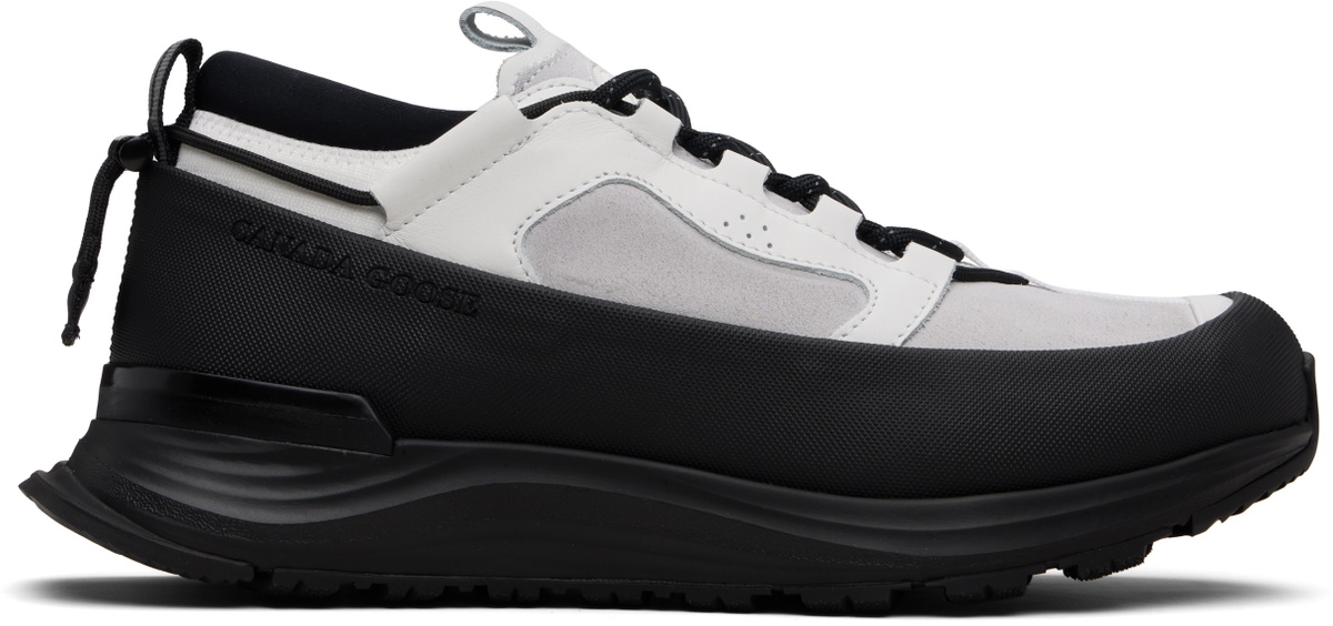 Canada Goose White & Gray Glacier Trail Sneakers