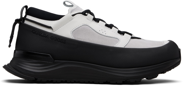 Photo: Canada Goose White & Gray Glacier Trail Sneakers