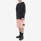 Stone Island Men's Garment Dyed Sweat Short in Pink