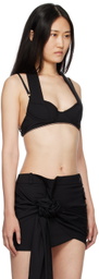Jacquemus Black Le Papier 'Le Haut Cuscinu' Bra