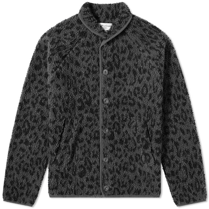 Photo: YMC Leopard Fleece Jacket