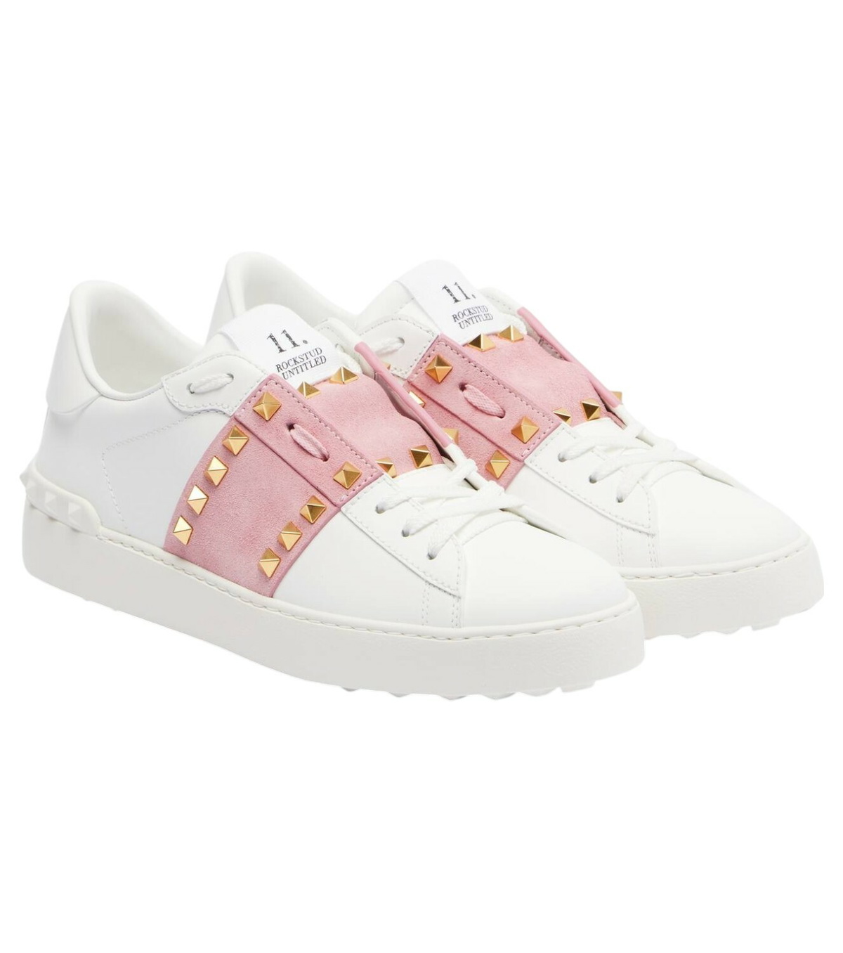 スニーカー Valentino Garavani White Nappa Leather Chromathon Sneakers White Chromathon Sneakers by Valentino Garavani on Sale