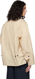 Camiel Fortgens Beige Oversized Jacket