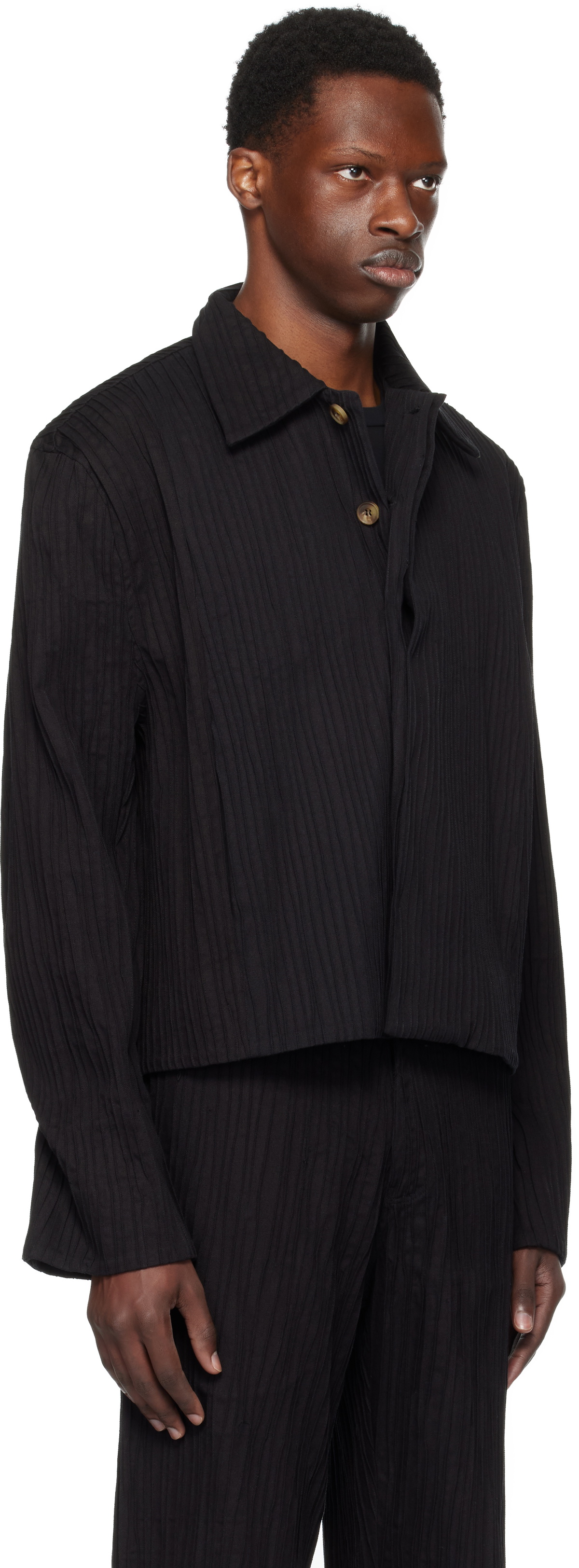 Tondolo Black Gilled Jacket