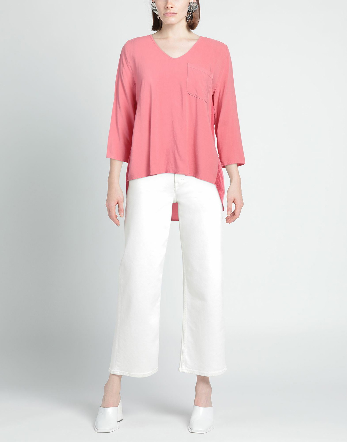Alessia Santi Womens Top Fuchsia