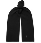 Polo Ralph Lauren - Ribbed Merino Wool Scarf - Black