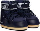 Moon Boot Navy Icon Low Nylon Boots