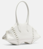 McQueen Manta Medium leather shoulder bag