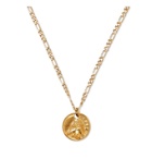 MAPLE - Freaky Tails Engraved 14-Karat Gold-Filled Necklace - Gold