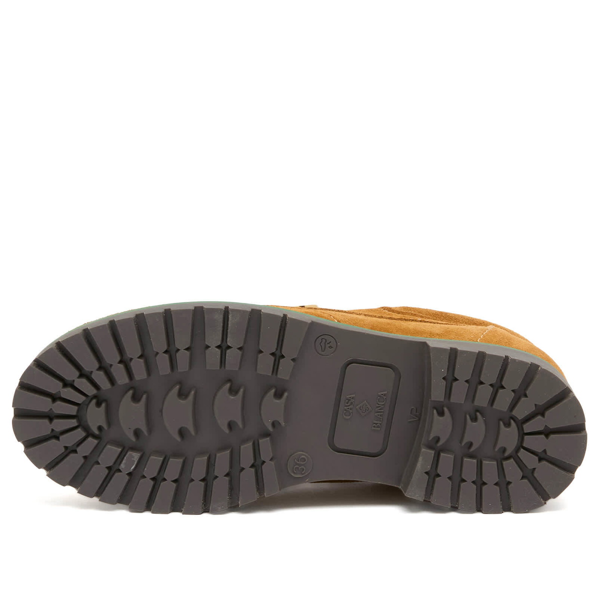 Casablanca Women's Boat Shoe in Leather Beige
