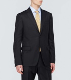 Zegna Wool and mohair canvas suit