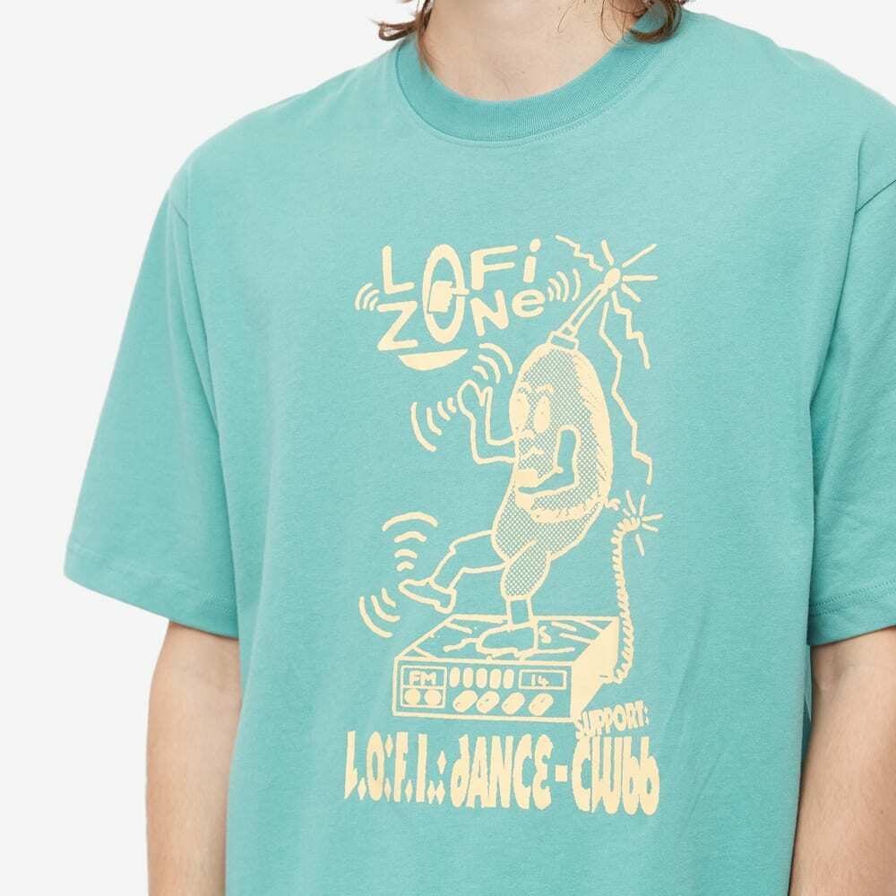 LoFi Men's Dance Club TShirt in Seafoam LoFi