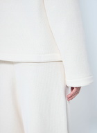 Max Mara Logo Embroidery Hooded Sweatshirt
