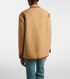 Blazé Milano Curly cotton and linen-blend jacket