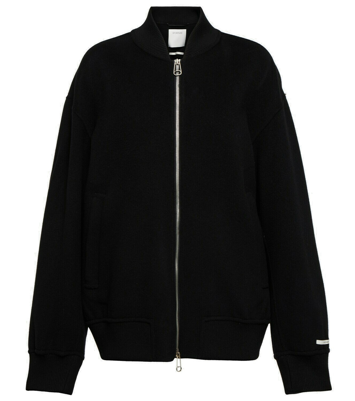 Sportmax Black Double-Faced Bomber Jacket Sportmax