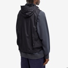 Engineered Garments Men's Field Vest in Dark Navy Nylon Micro Ripstop
