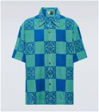 Loewe Paula's Ibiza Anagram cotton-blend bowling shirt
