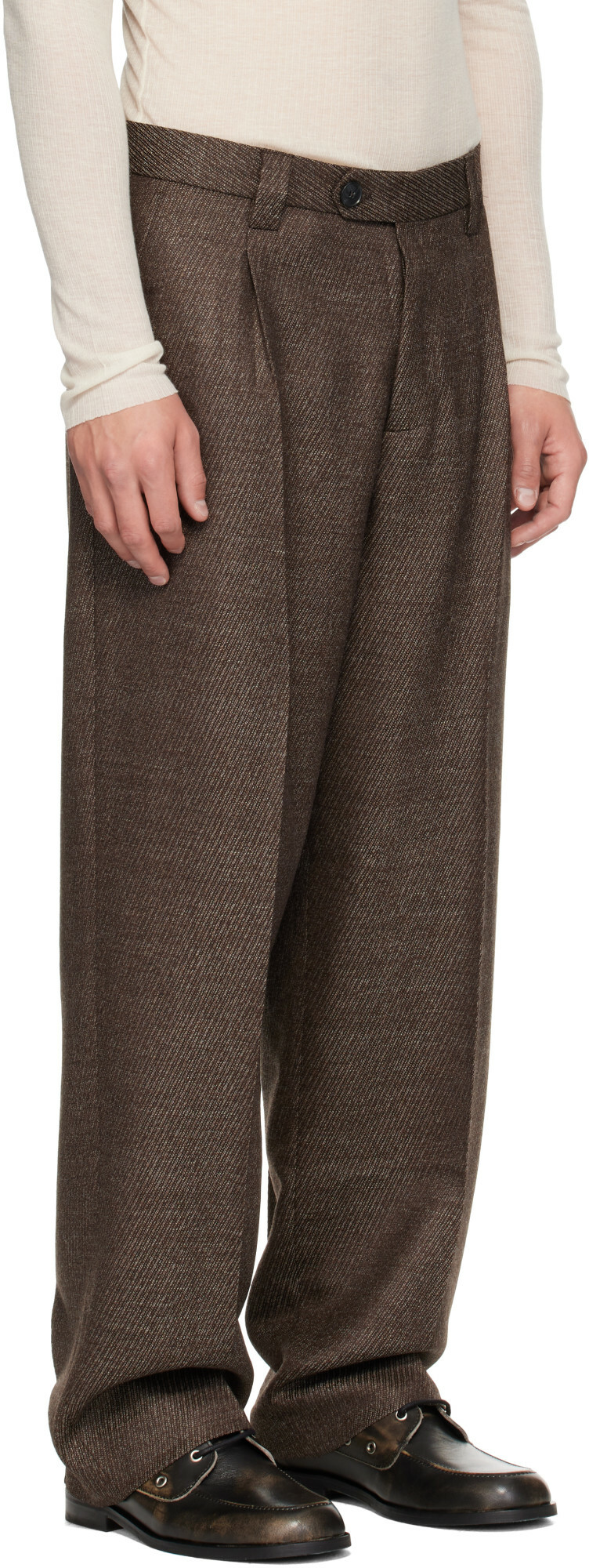 mfpen Brown Service Trousers