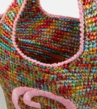 Gucci Gucci Blondie raffia-effect tote bag