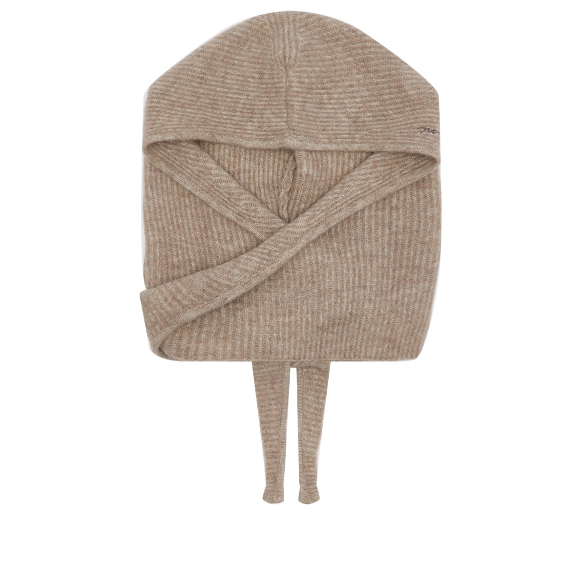 GANNI Women's Soft Wool Balaclava in Corsage GANNI
