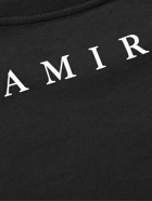 AMIRI - Logo-Print Cotton-Jersey T-Shirt - Black