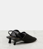 Loewe Petal 45 slingback pumps