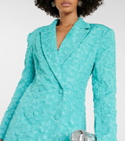 Rotate Birger Christensen Jacquard blazer dress