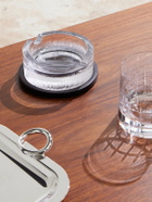 Dunhill - Leather and Crystal Ashtray - Neutrals