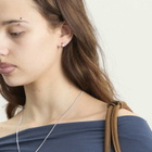 Tom Wood Beck Huggies Earrings in Silver 