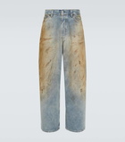 Acne Studios Distressed wide-leg jeans