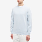 Sunspel Men's Crew Sweat in Pastel Blue