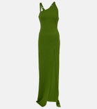 The Attico Asymmetric gown