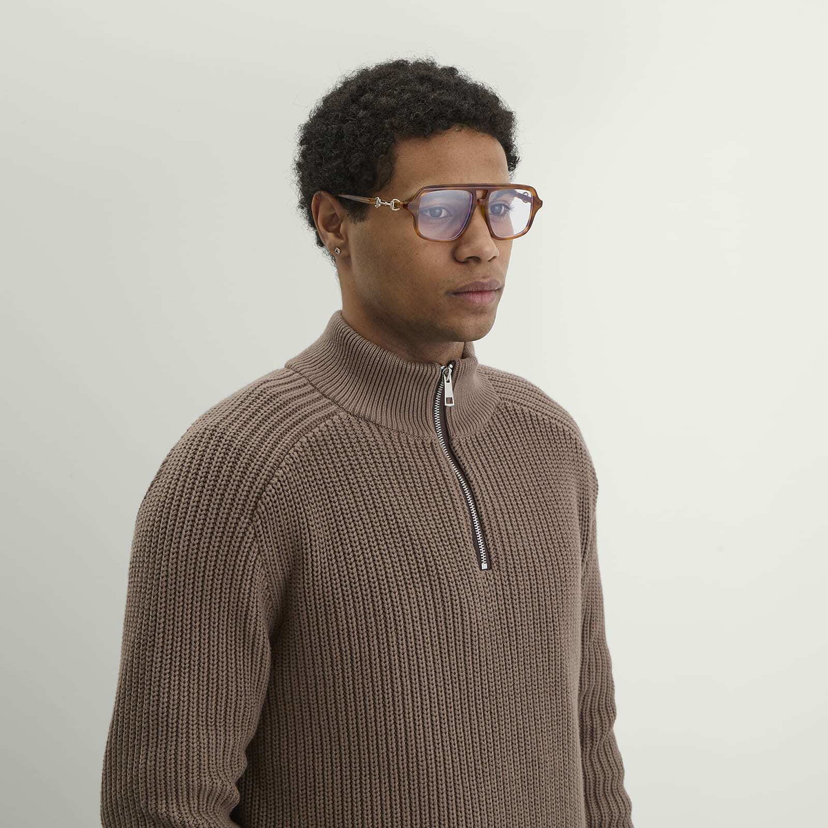Gucci GG2052S Optical Glasses in Havan/Transparent 