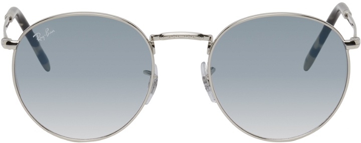 Photo: Ray-Ban Silver New Round Sunglasses