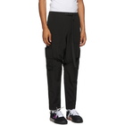 Off-White Black Nylon Cargo Pants