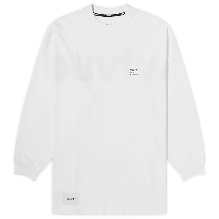 Photo: WTAPS Men's 20 Long Sleeve Printed T-Shirt in White